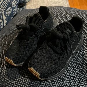 adidas Kids Black Sneakers